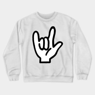 ily asl Crewneck Sweatshirt